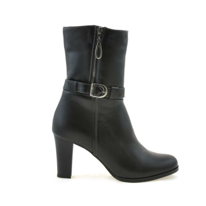 Damskie botki 1147 czarne