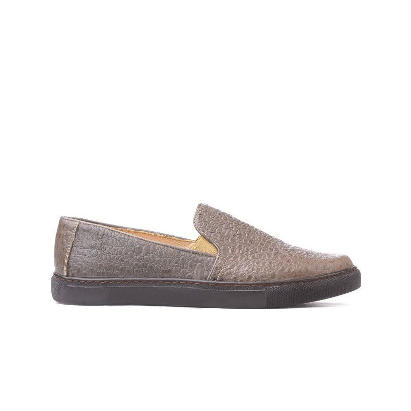 Damskie buty sportowe 658 croco piasek