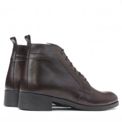 Botki damskie 3323 bordo