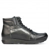Buty 3324 czarno kombinowane