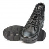 Buty 3324 czarno kombinowane