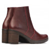 Damskie botki 3325 bordo