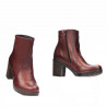 Damskie botki 3325 bordo