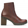 Damskie botki 3325 bordo