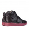 Dziecięce buty 3012 bordowe