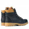 Buty młodzieżowe 439-1 tuxon indigo+brązowe