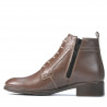 Damskie botki 3323 cappuccino