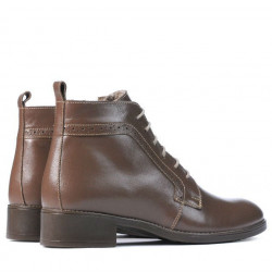 Damskie botki 3323 cappuccino
