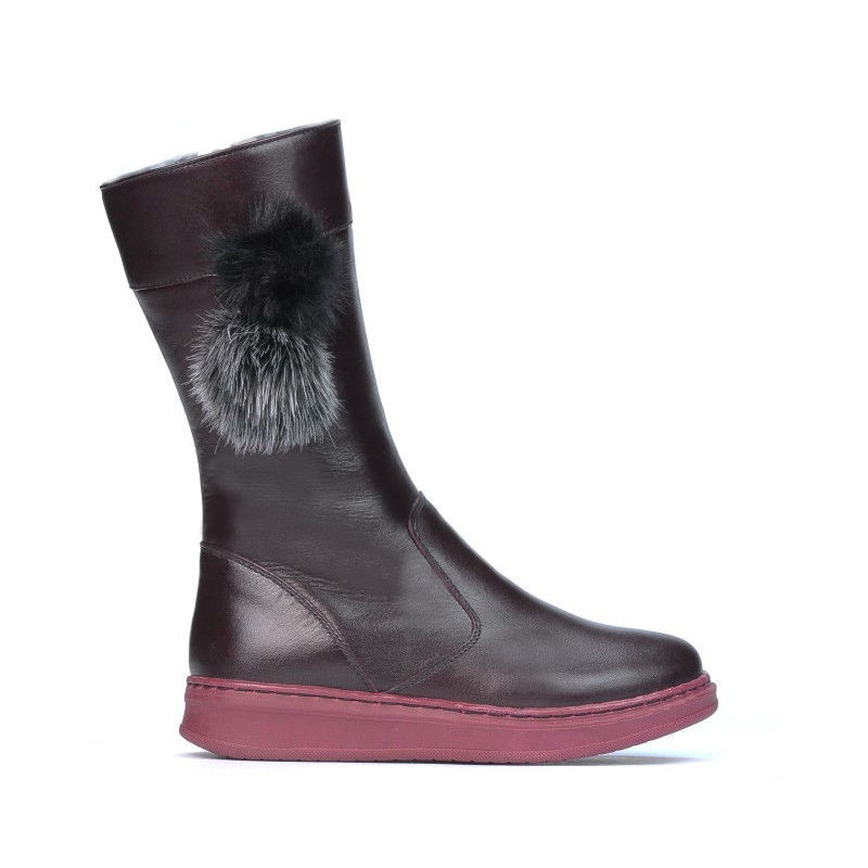 Dziecięce kozaki 3011 bordo
