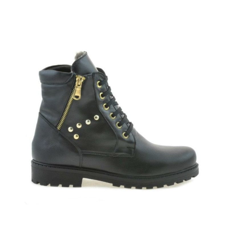 Damskie botki 3292 czarne