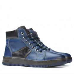 Buty męskie 4107 indigo+tdm