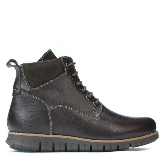 Buty męskie 4108 kawa