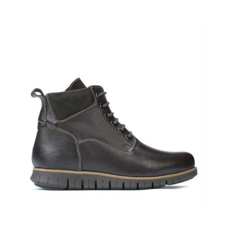 Buty męskie 4108 kawa