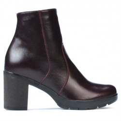 Damskie botki 3325 bordo01