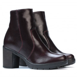 Damskie botki 3325 bordo01
