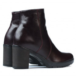 Damskie botki 3325 bordo01