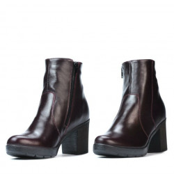 Damskie botki 3325 bordo01