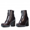 Damskie botki 3325 bordo01