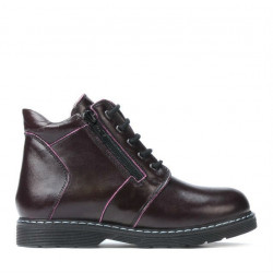 Botki dziecięce 3013 bordo