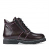 Botki dziecięce 3013 bordo