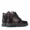 Botki dziecięce 3013 bordo