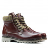 Damskie botki 3269 bordo