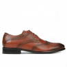 Casualowe / eleganckie buty męskie 874 koniak