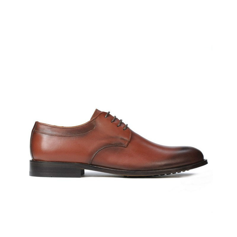 Eleganckie buty męskie 839 a koniak