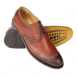 Eleganckie buty męskie 839 a koniak