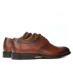Eleganckie buty męskie 839 a koniak