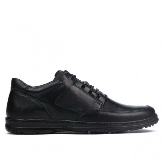 Czarne casualowe buty męskie 887