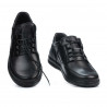 Czarne casualowe buty męskie 887
