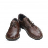 Męskie buty casual 7204 brązowe