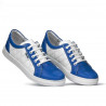 Damskie buty sportowe 648 indygo+białe