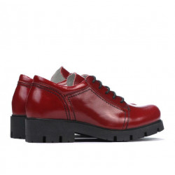 Dziecięce buty 158 lakierowane bordo