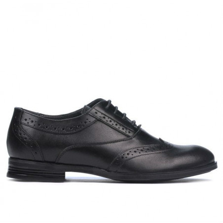 Eleganckie buty młodzieżowe 393 czarne