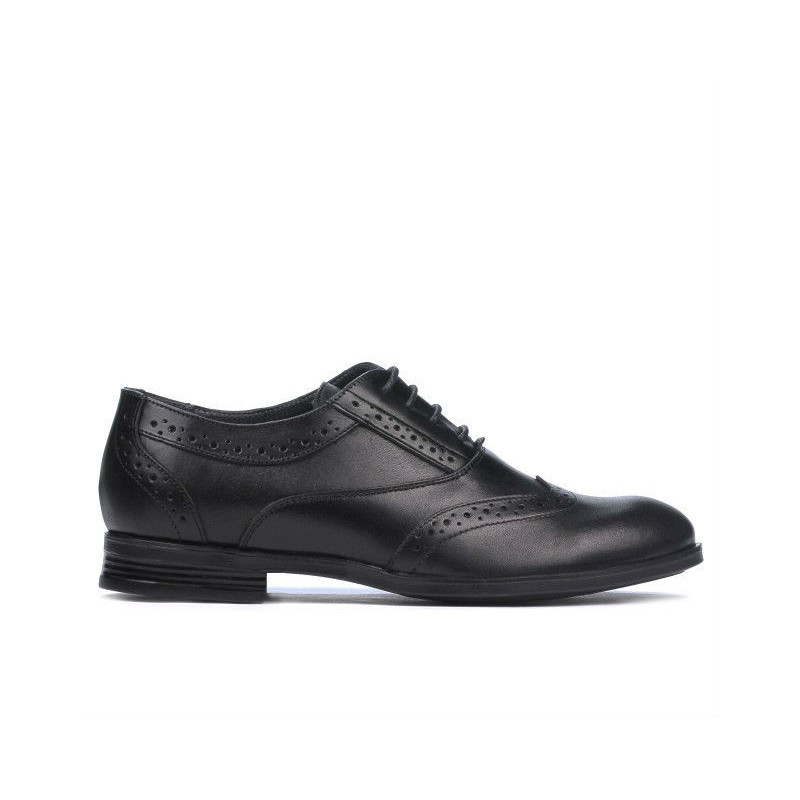 Eleganckie buty młodzieżowe 393 czarne