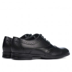 Eleganckie buty młodzieżowe 393 czarne
