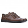 Męskie buty casual 887 brązowe