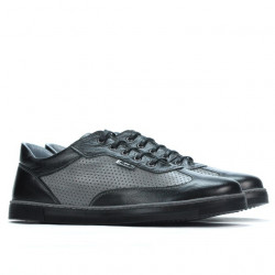 Męskie buty sportowe 886 czarno-kombinowane