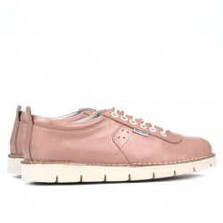 Buty casual damskie 7005 w kolorze nude