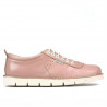Buty casual damskie 7005 w kolorze nude