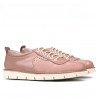 Buty casual damskie 7005 w kolorze nude