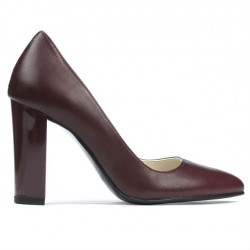 Eleganckie buty damskie 1261 bordo