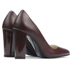 Eleganckie buty damskie 1261 bordo