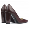 Eleganckie buty damskie 1261 bordo