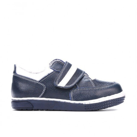 Buty dla małych dzieci 64c indigo+białe