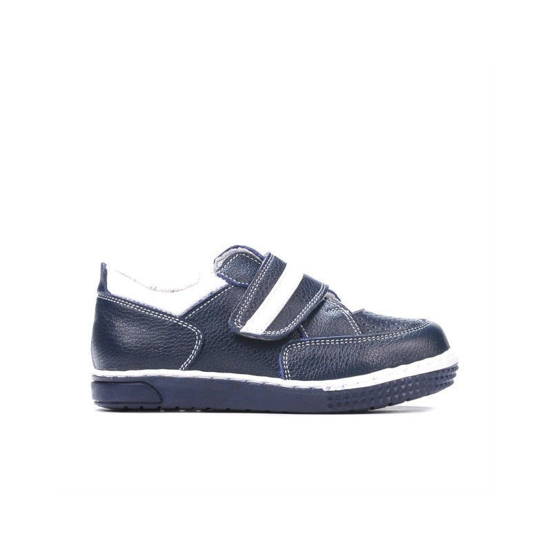 Buty dla małych dzieci 64c indigo+białe