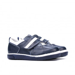Buty dla małych dzieci 64c indigo+białe