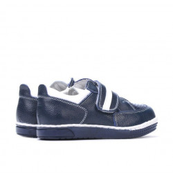 Buty dla małych dzieci 64c indigo+białe